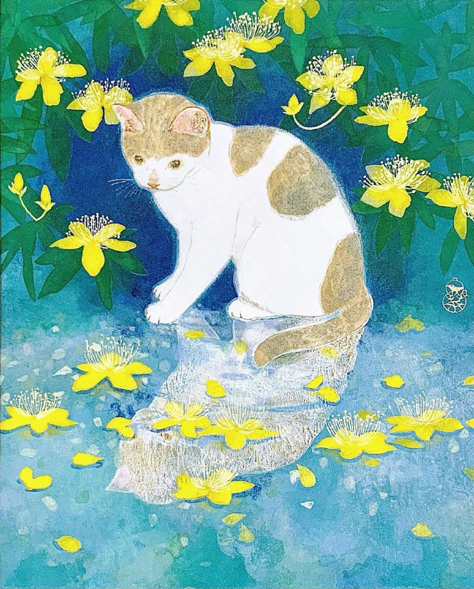 来自日本插画师 isozaki nana 治愈系插画设计