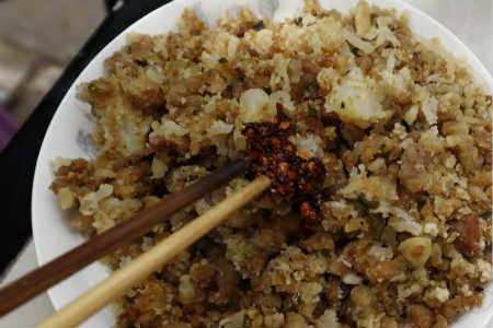 大姐家乡特色美食"肉疙瘩",会做的人很少,尝鲜的都成了熟客