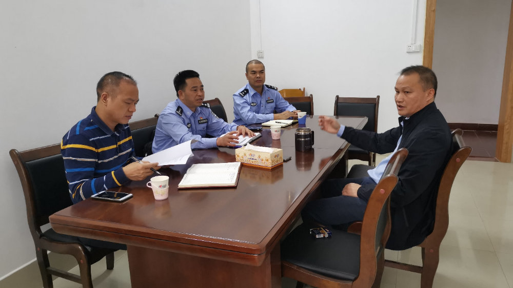 广西崇左宁明:县长,禁毒委主任黄一碧  专题听取全县禁毒工作汇报