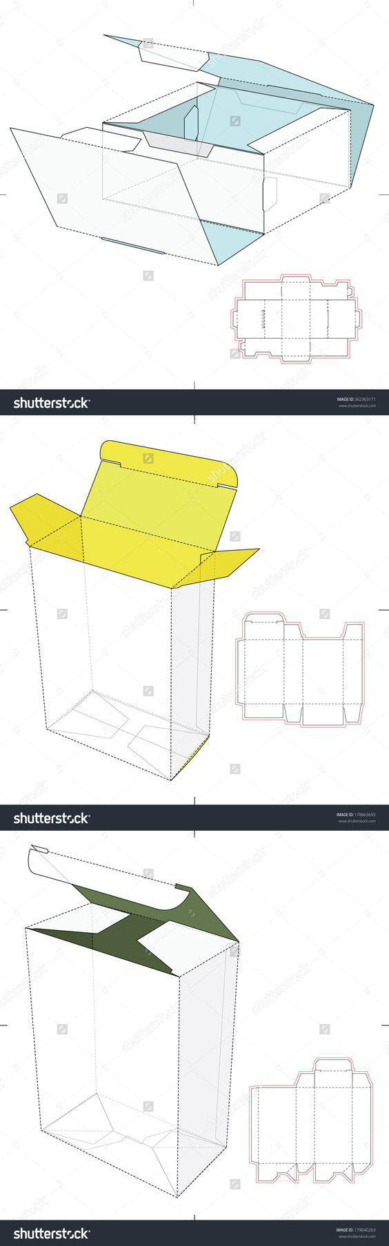 盒型包装设计展开图干货转需