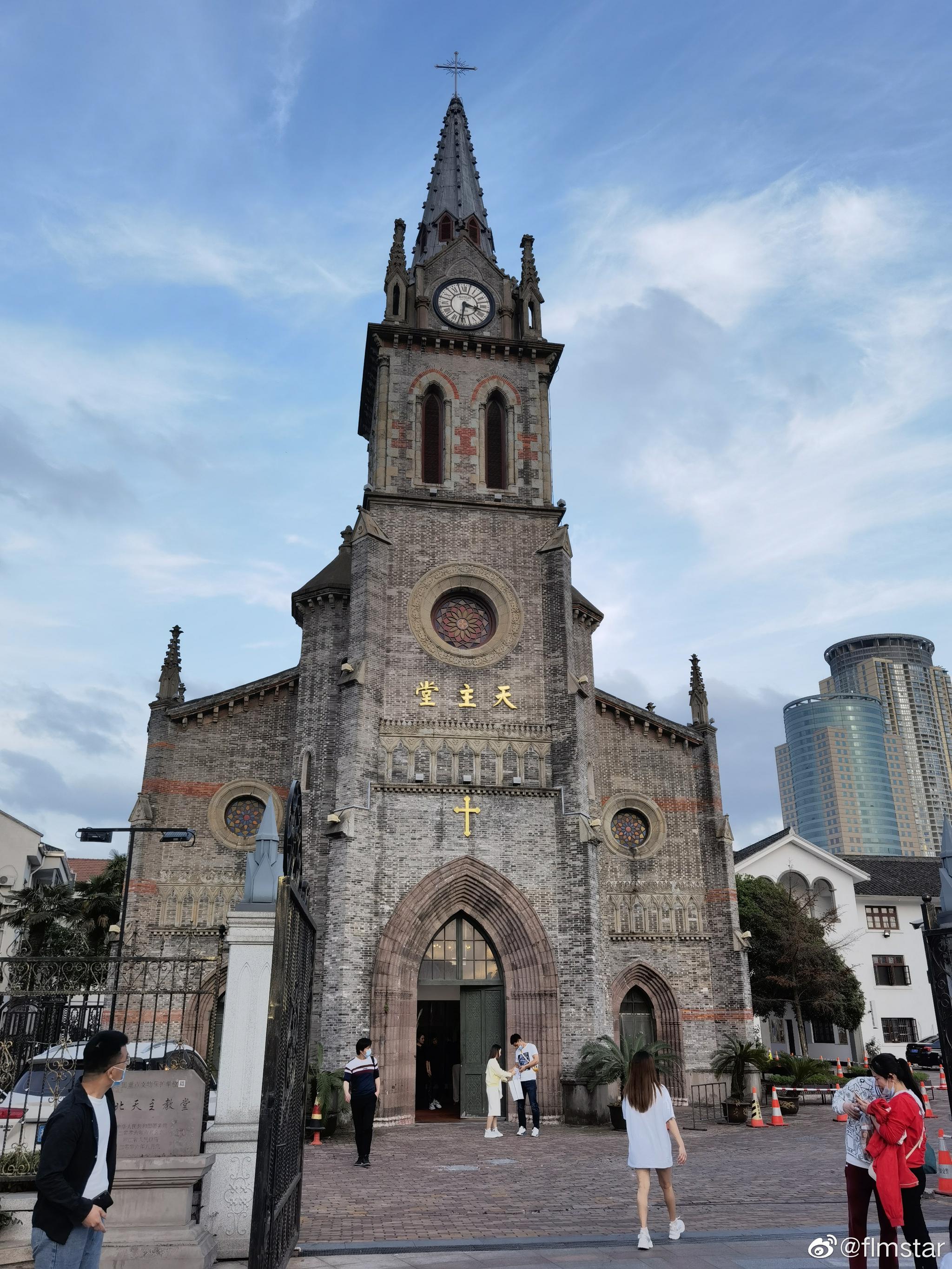 补昨天宁波三江口天主堂