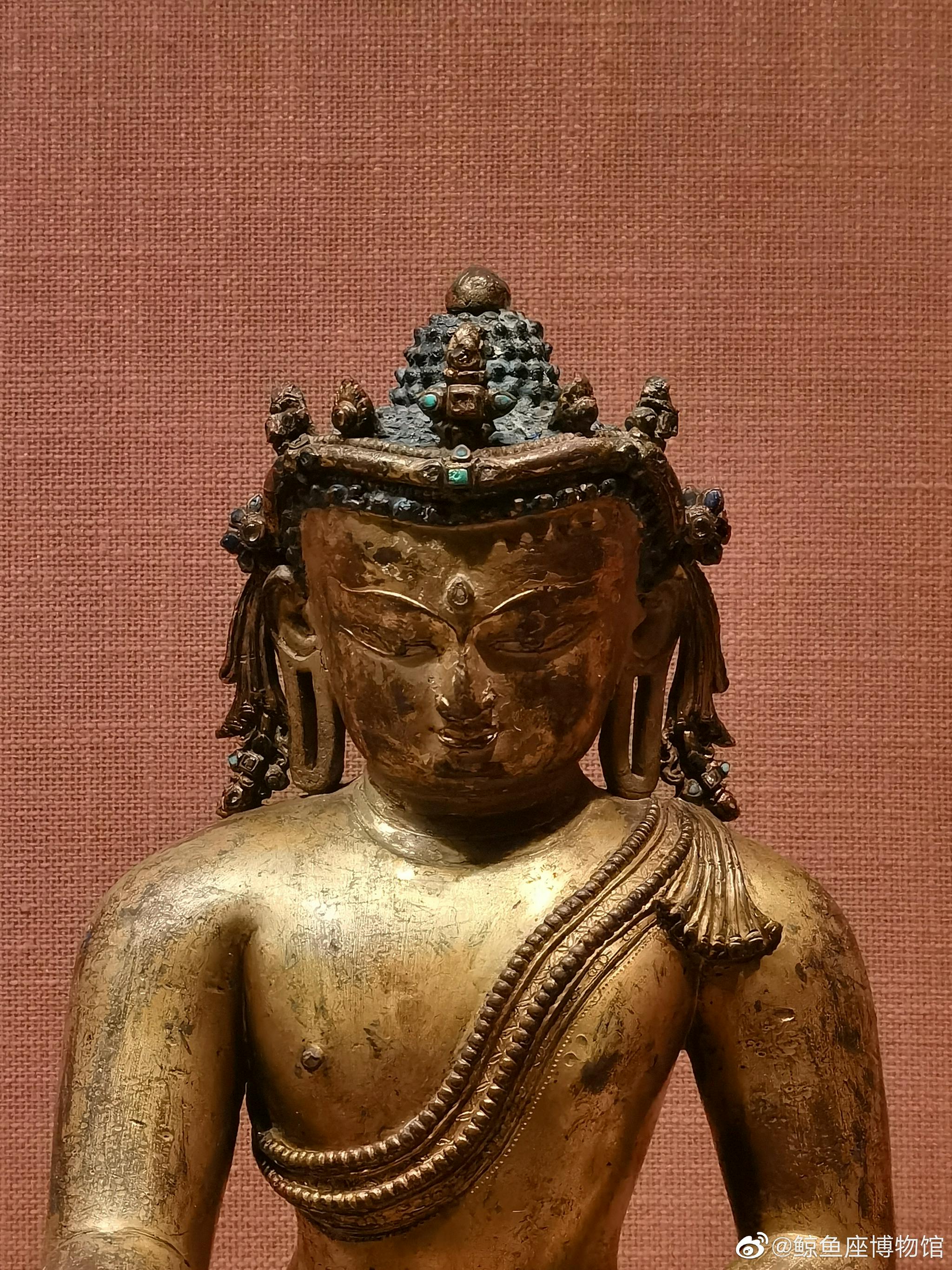 好久没有发图了来一波精美的佛造像元代藏中风格的佛造像