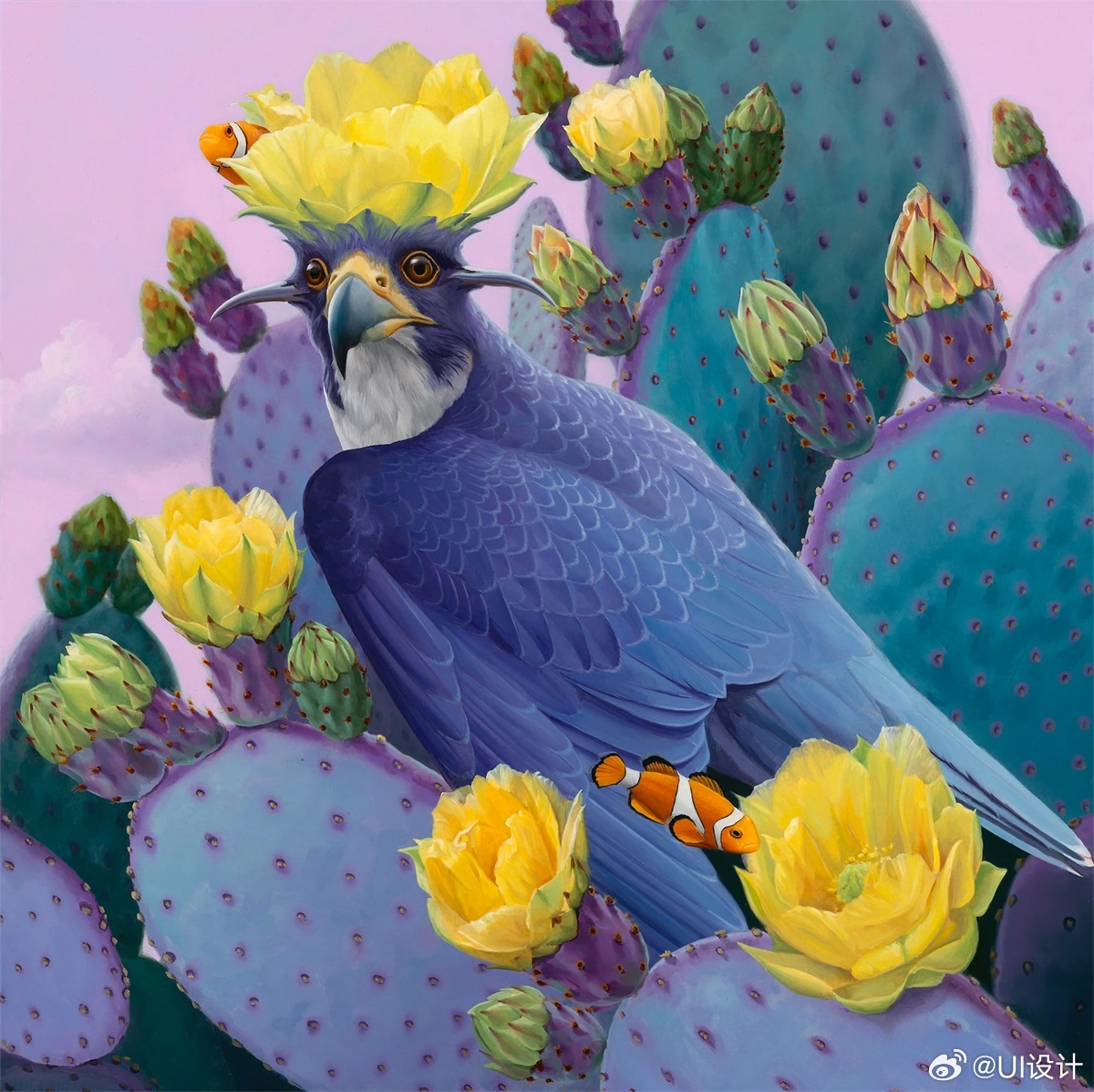 复杂精美动植物插画作品欣赏