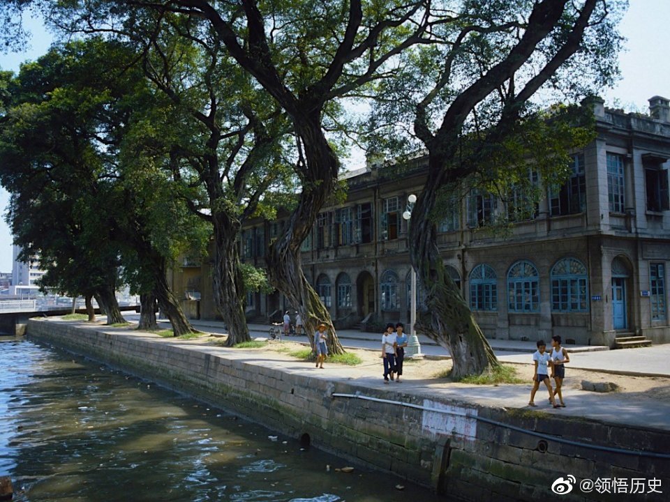 八十年代的广州沙面岛_高清图集_新浪网
