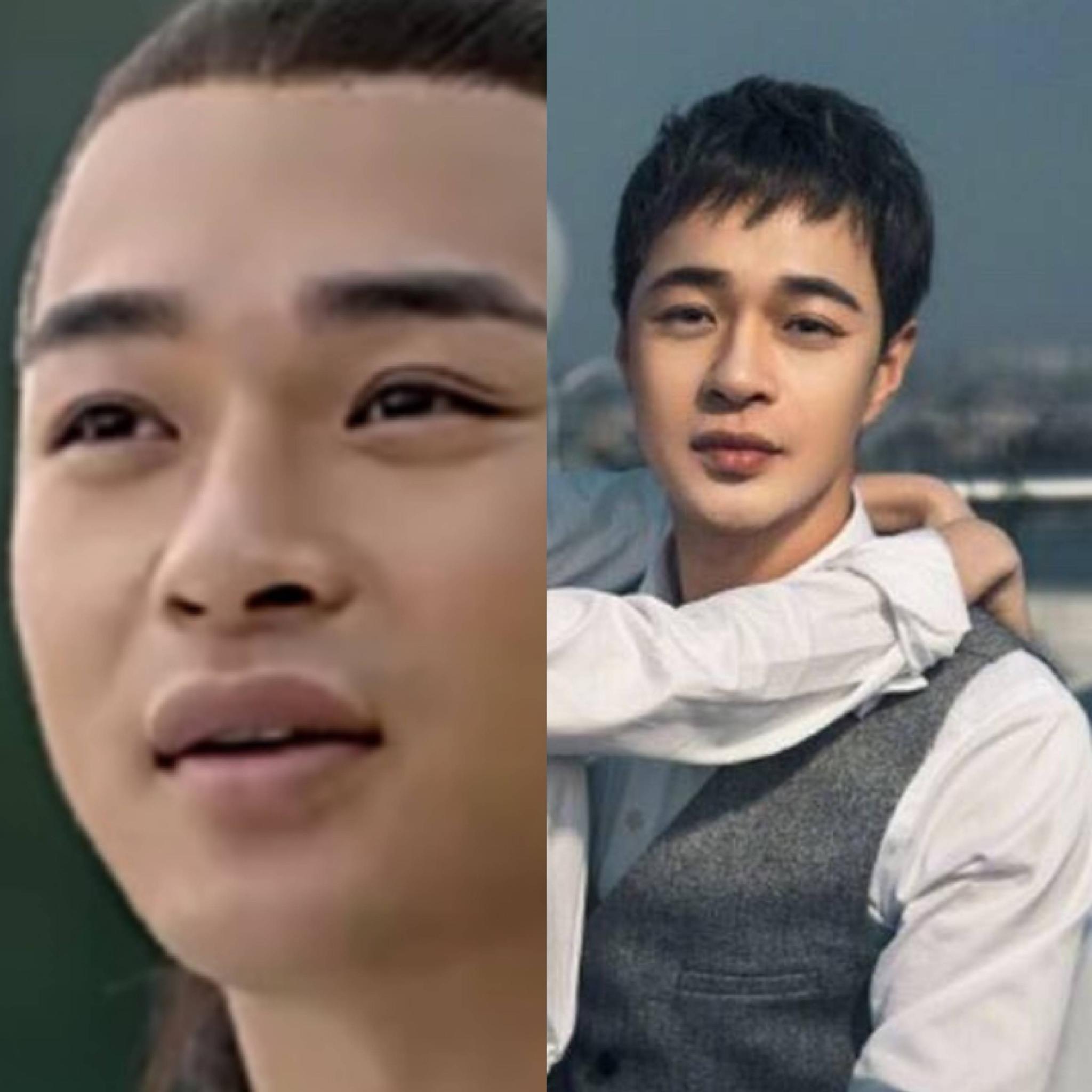 《花千骨》默默无闻的配角,换上西装造型后,犹如脱胎换骨