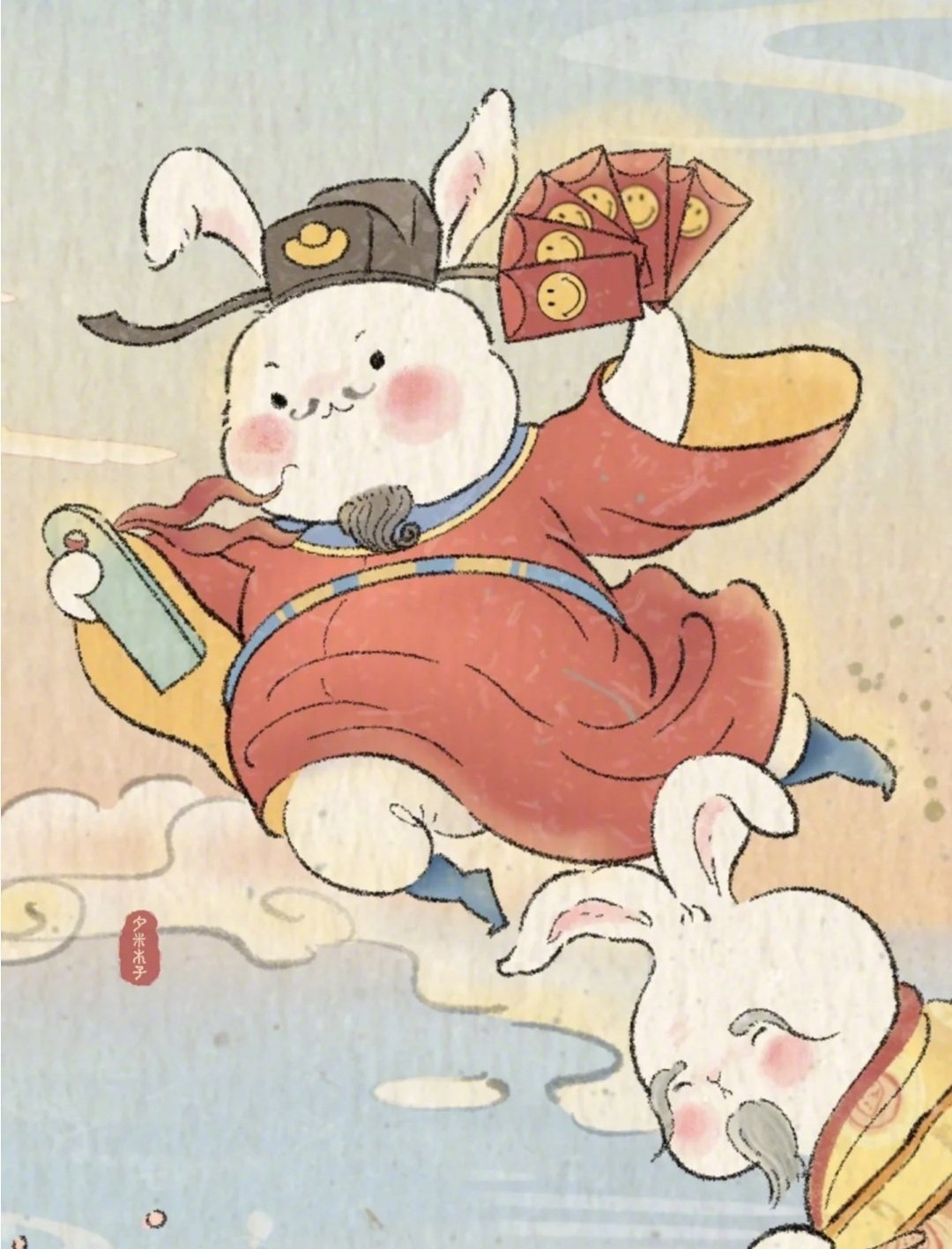 古风兔子夕米木子