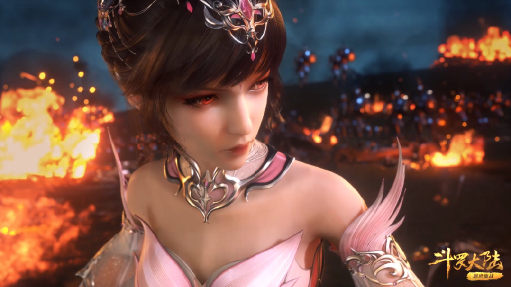 在最新的情报中,小舞在打魔熊斗罗的时候,火力全开,武魂真身,分身术全