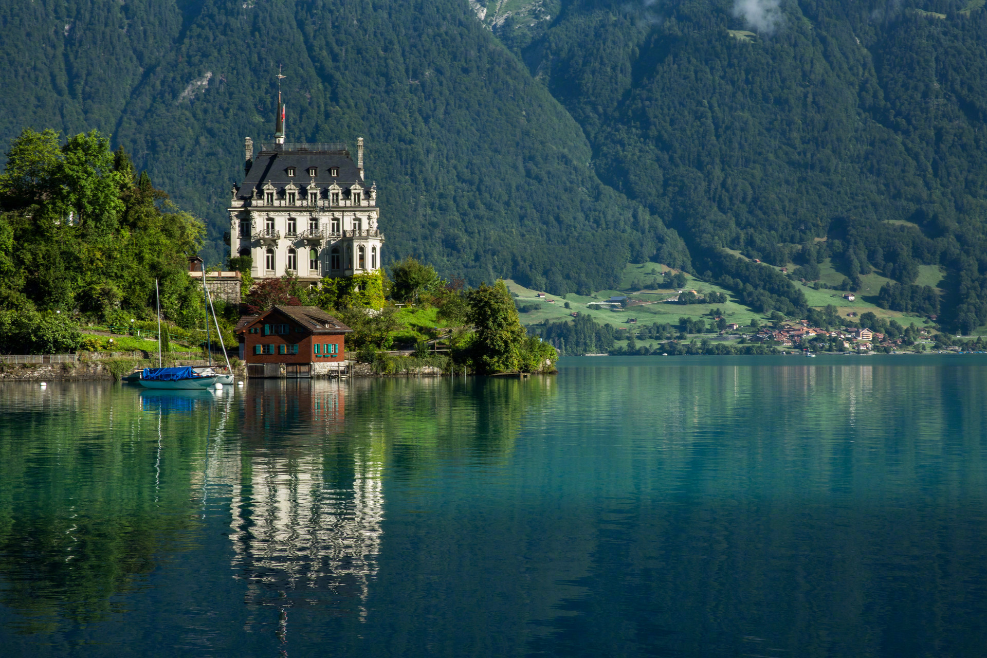 瑞士城堡图片素材-编号14491609-图行天下