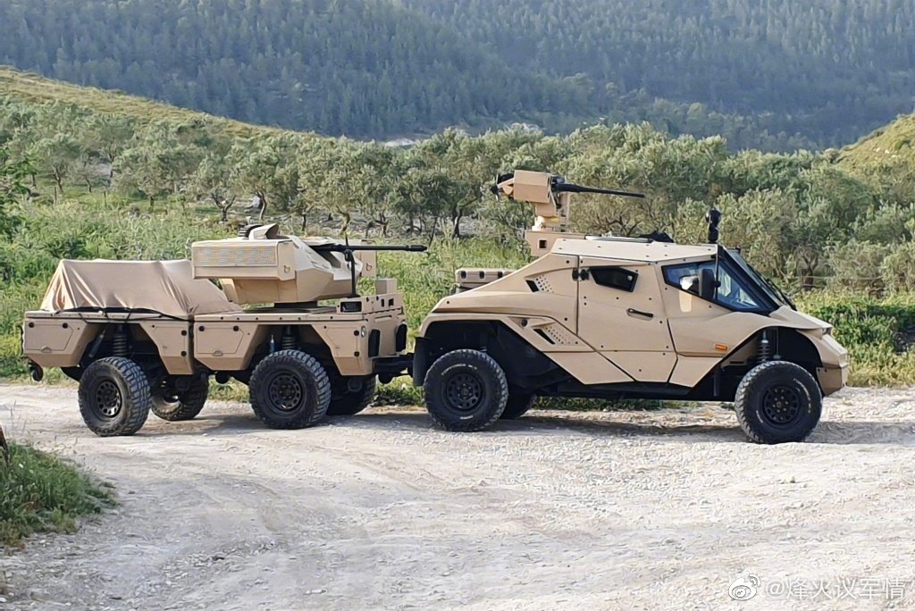 欧洲国际防务展---以色列plasan公司出品的wilder 4x4轻型突击车 67
