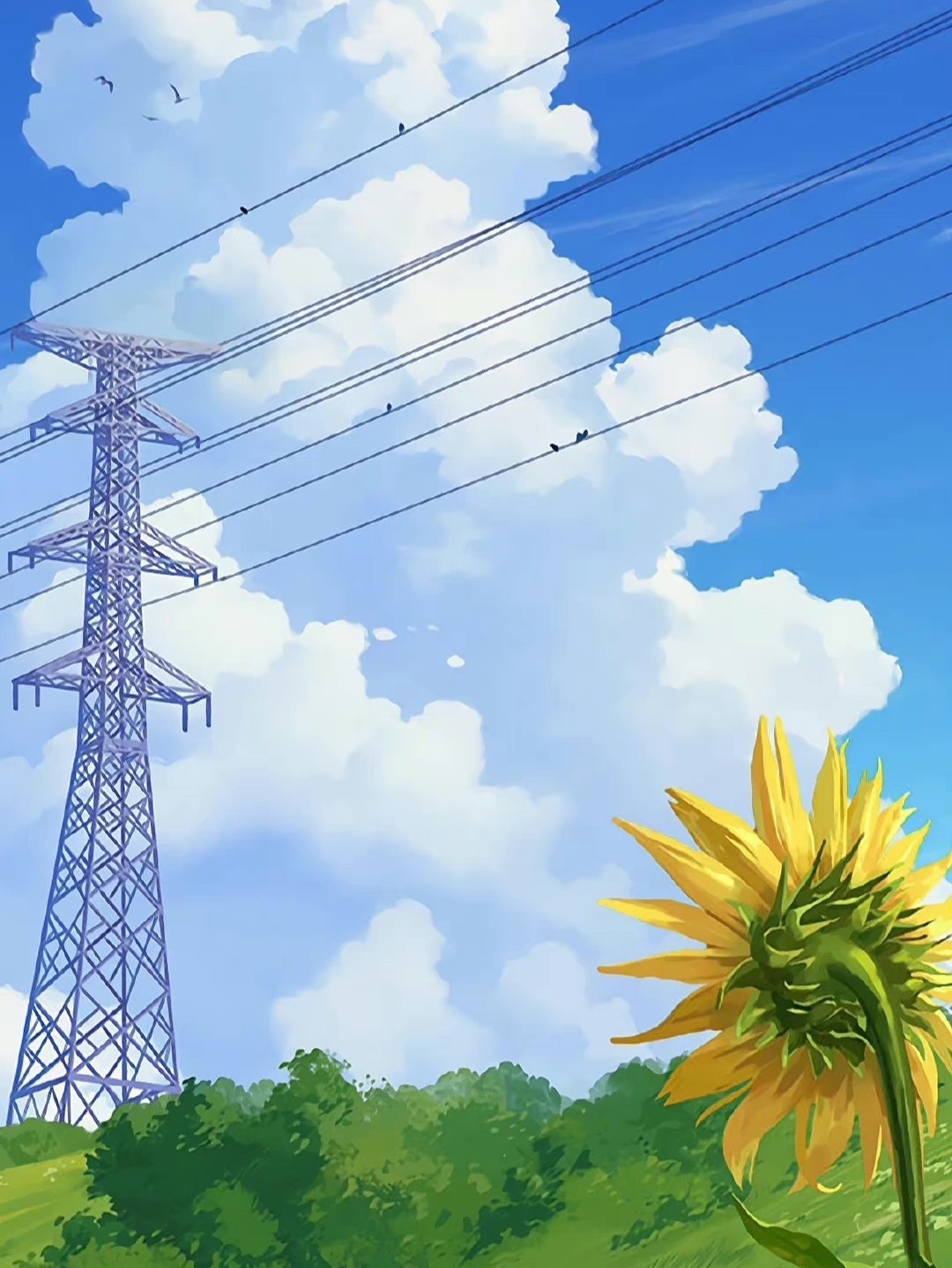 宫崎骏动画插画__财经头条