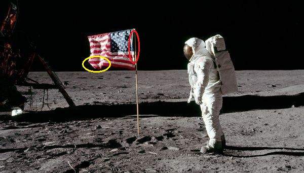 嫦娥五号雷霆返回之际,美国人留在月球的国旗,变成白旗了!