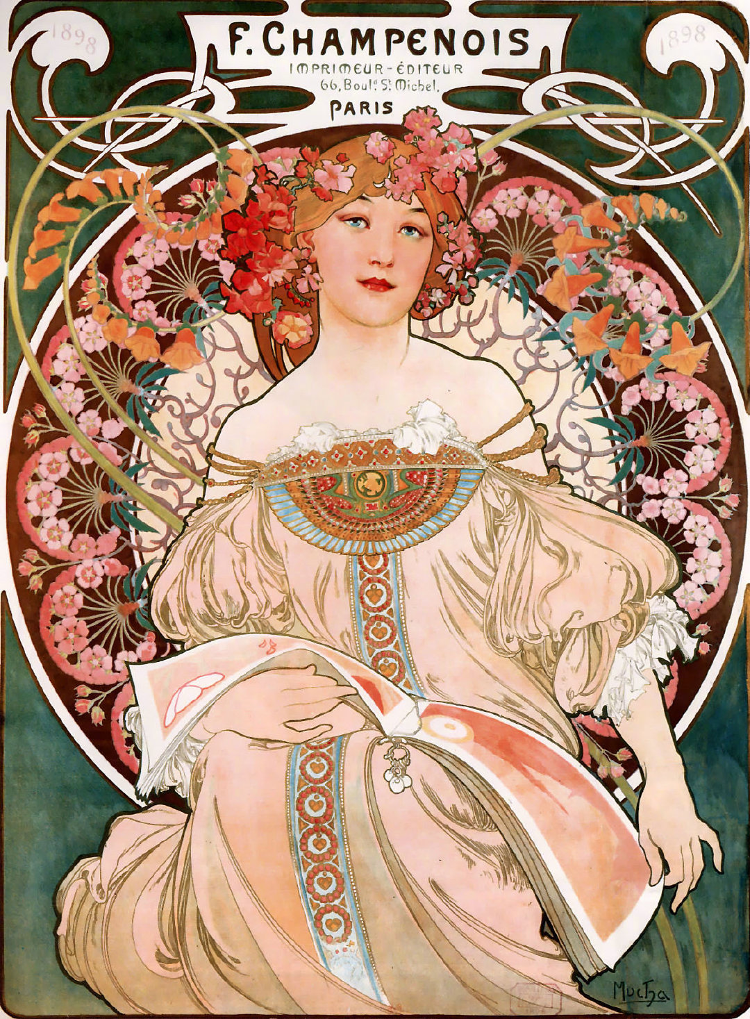 新艺术运动大师:阿尔封斯· 穆夏(alphonse mucha)