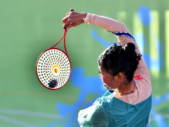 武汉全民健身运动会柔力球比赛,男选手也能玩出花样|武汉|青山区|项目