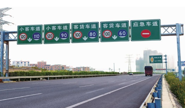 众所周知,高速上不同的车道以及路段都有一定的速度限制,在新规中