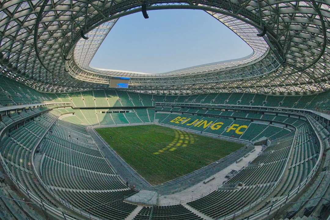 北京首座专业足球场"新工体"落成|改造|工体|足球场_新浪新闻