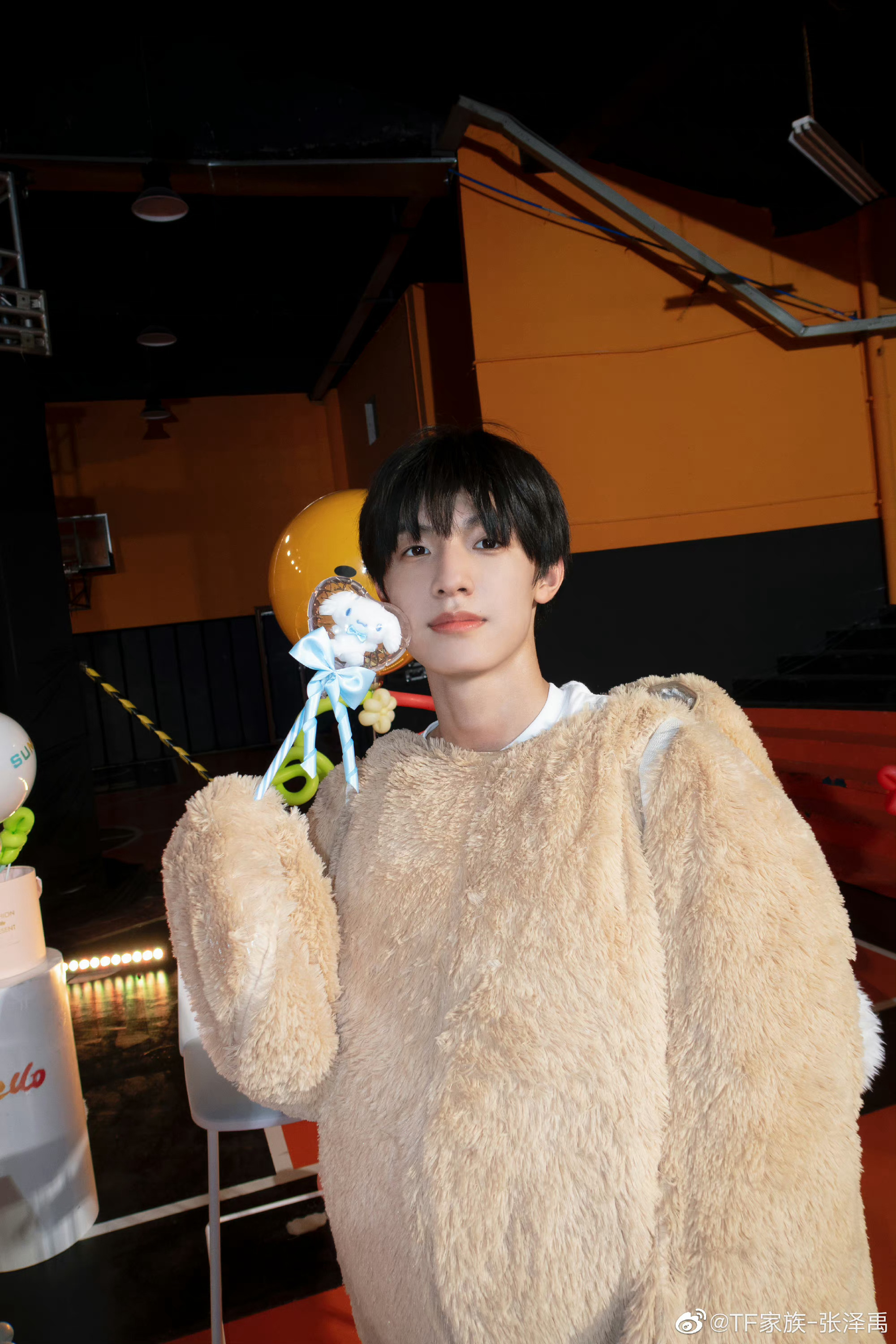 熊服张泽禹才是最可爱的 希望多多营业!_高清图集_新浪网