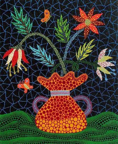 『花朵』——草间弥生