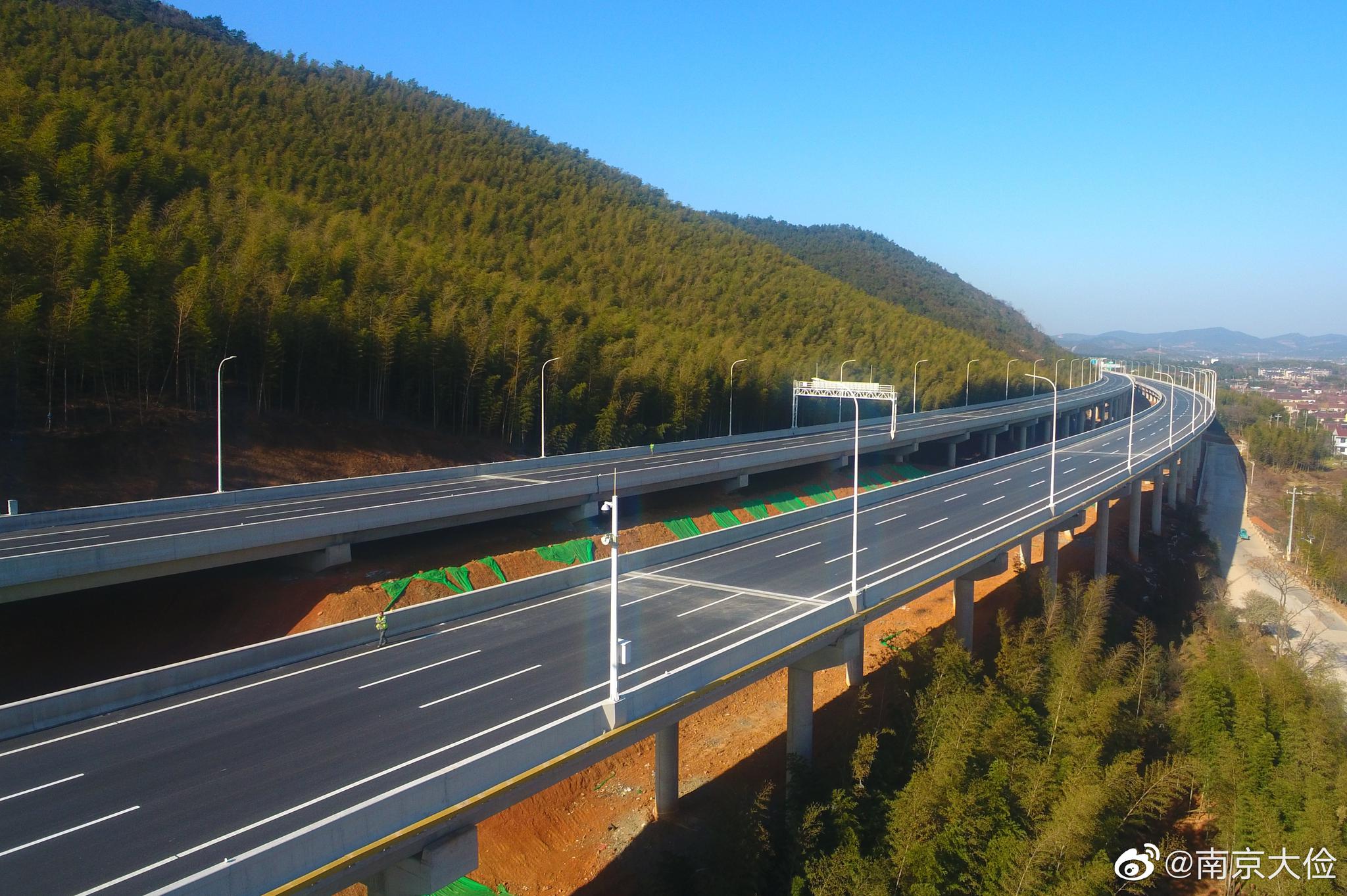 宜长高速我省首条以隧道衔接的省际高速(宜兴至长兴)……_高清图集