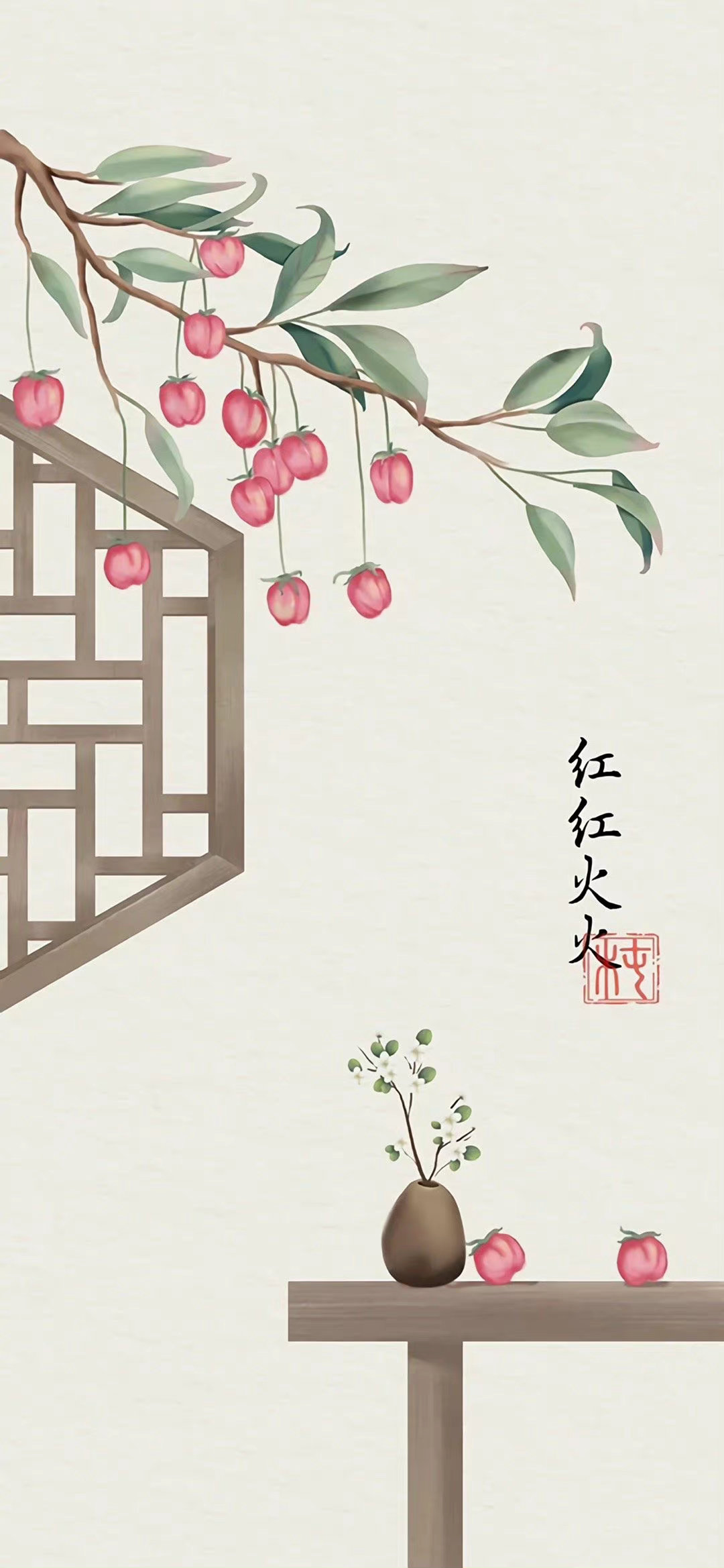 清新淡雅的古风插画