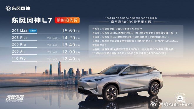 黄勇接棒东风乘用车销售总经理 风神l7售价12.99万元起|汽势闪送