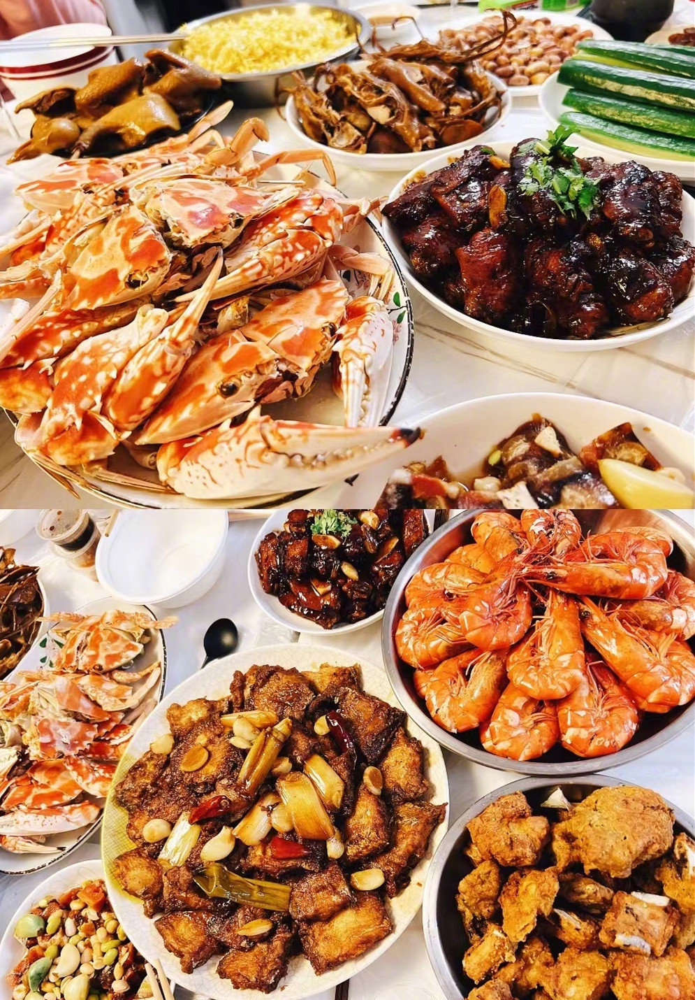 关晓彤的年夜饭-丰盛