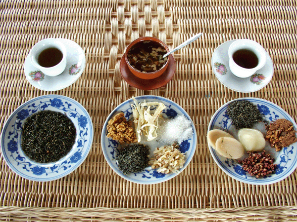 白族三道茶图片来源网络彝族菜图片来源网络野生菌火锅楚雄图片来源