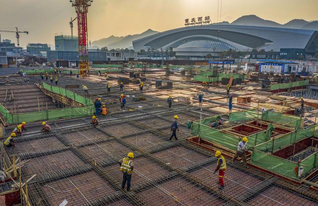 图片新闻|重庆西站二期年底将全面完成土建工程|重庆|西站|施工_新浪