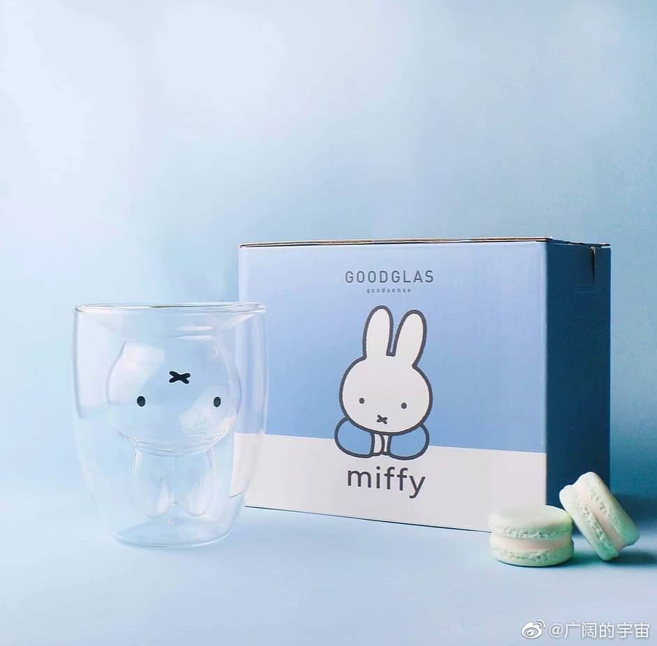Miffy 玻璃杯3900円 比较适合喝牛奶 Miffy 玻璃杯3900円 比较适合喝牛奶