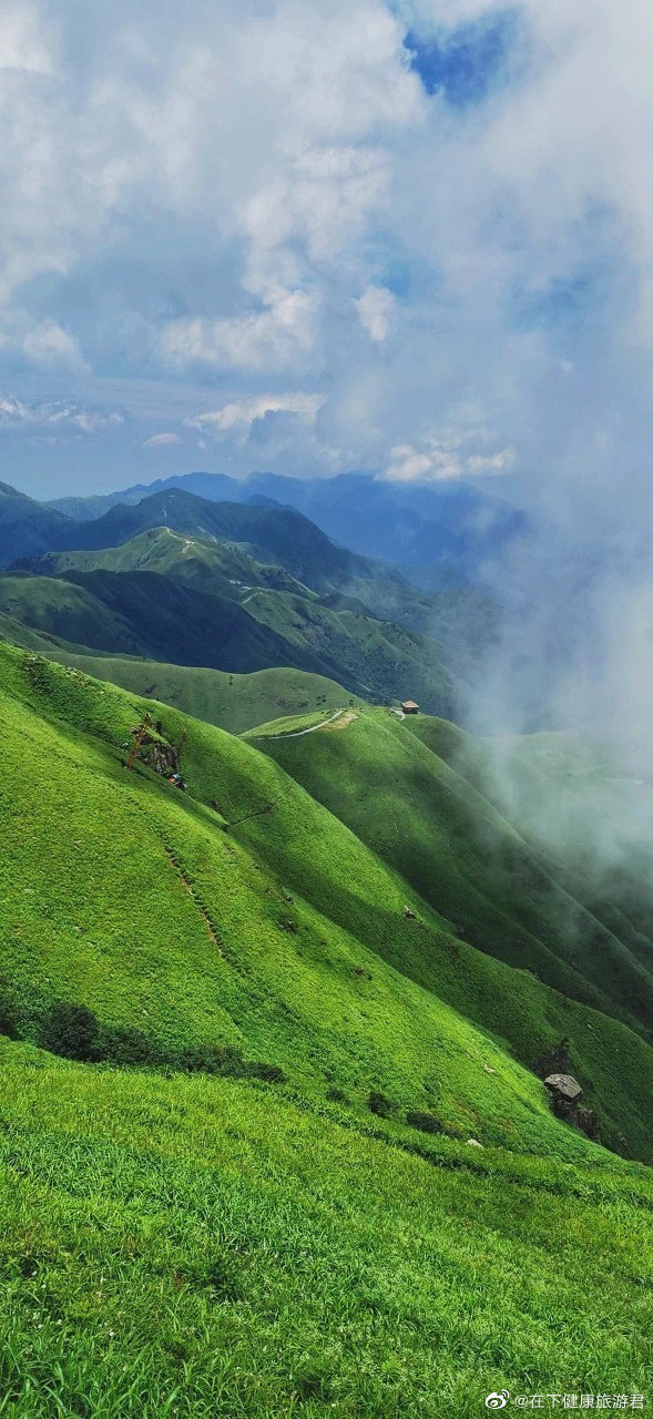 看看夏天的武功山有多美