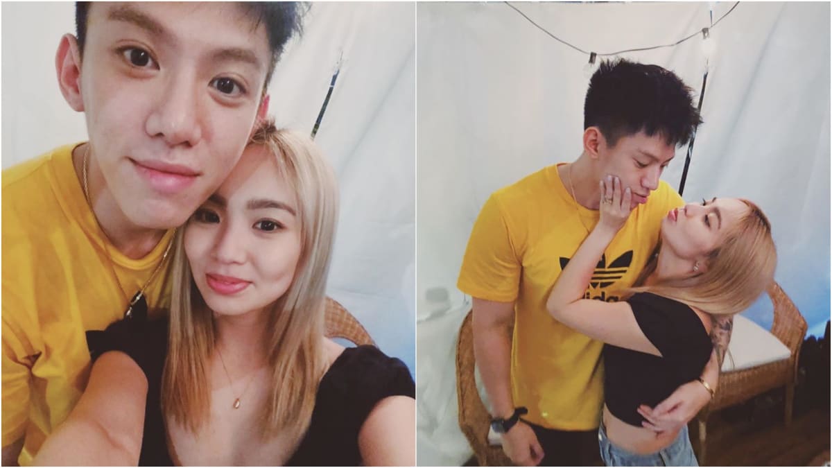 首次公开情侣合照 陈芳语,林利豪大秀恩爱