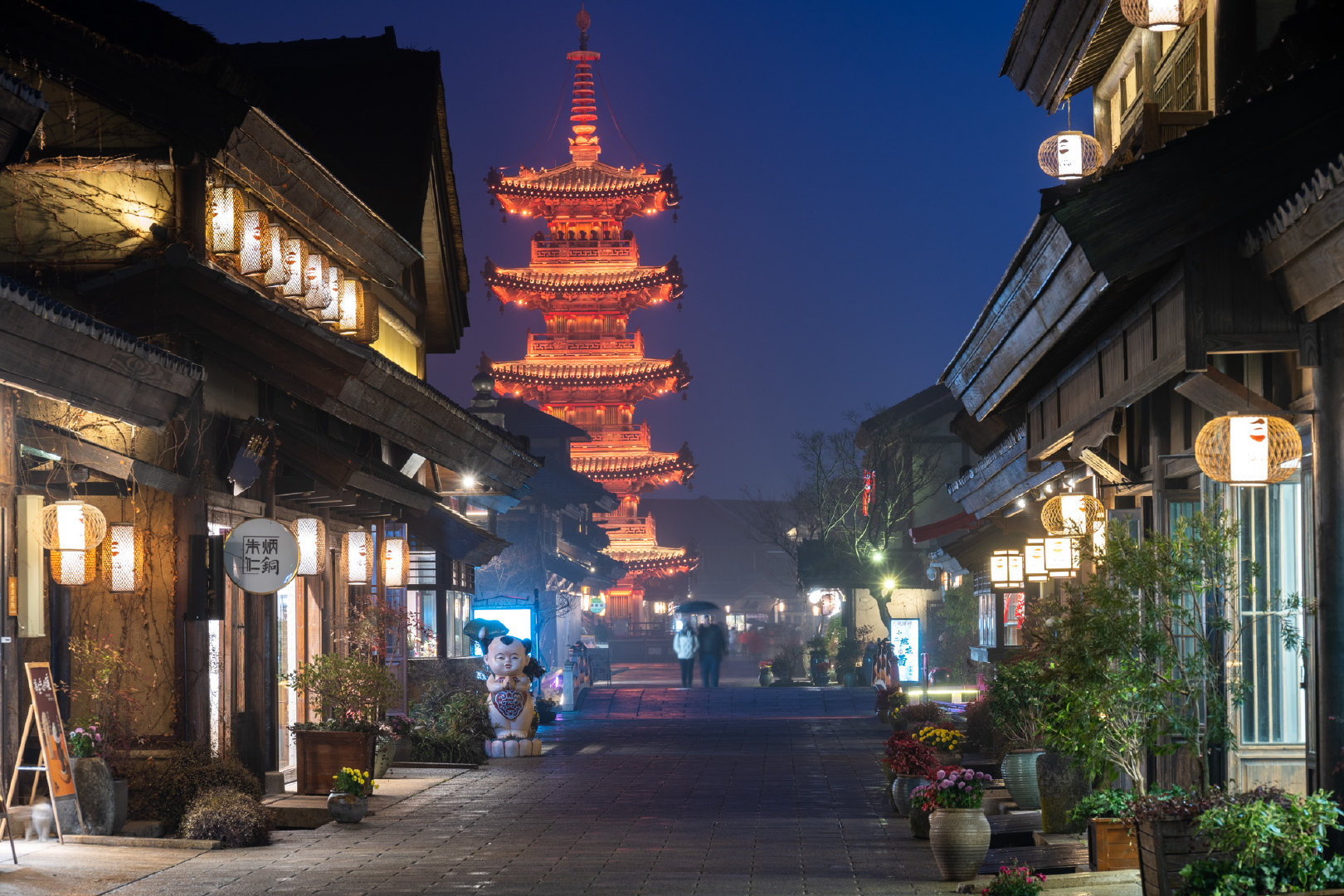 无锡拈花湾寻找江苏最美风景_高清图集_新浪网