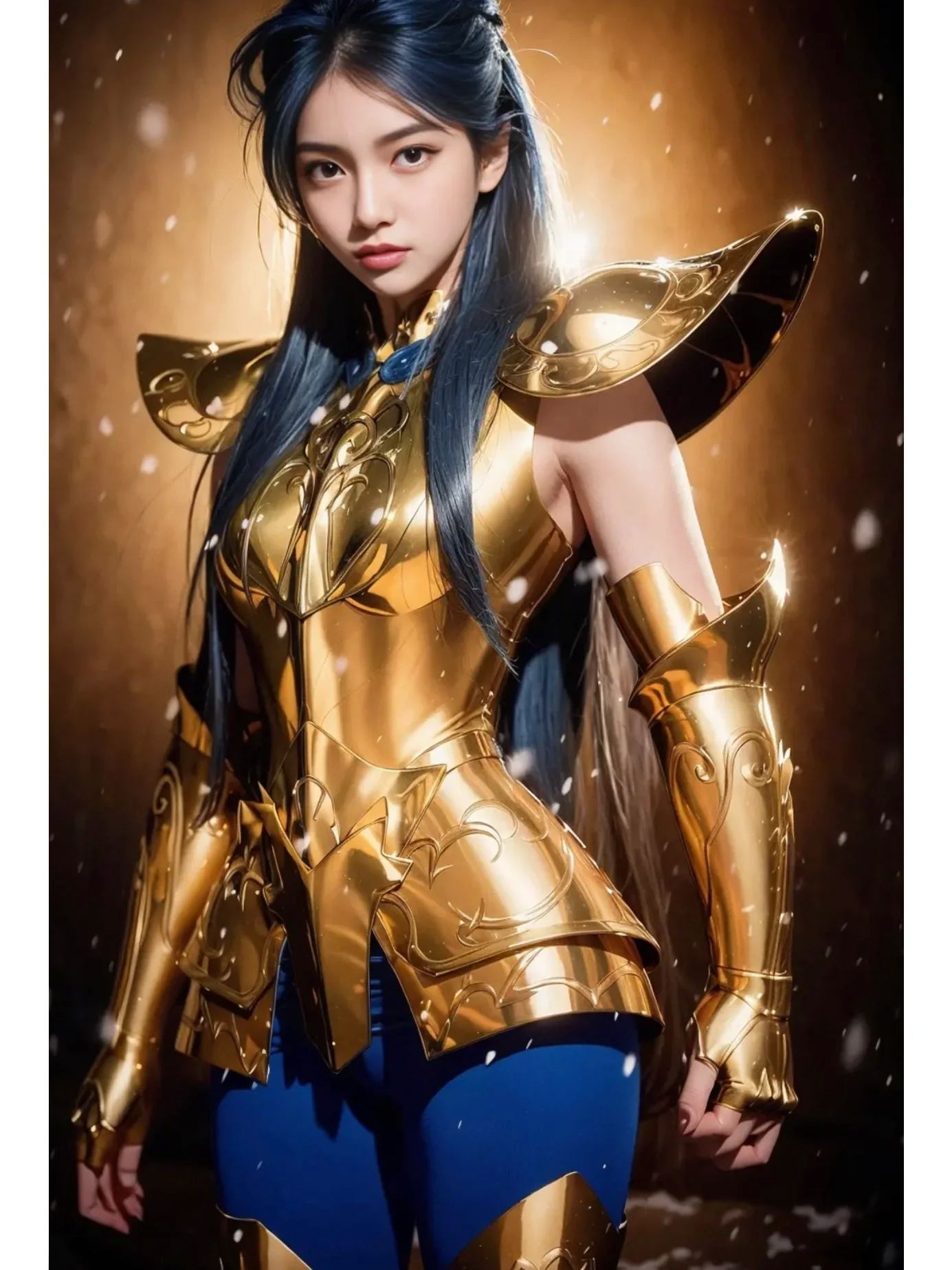 当卡妙变成美女,这样的ai女性化水瓶座黄金圣斗士你还喜欢吗?