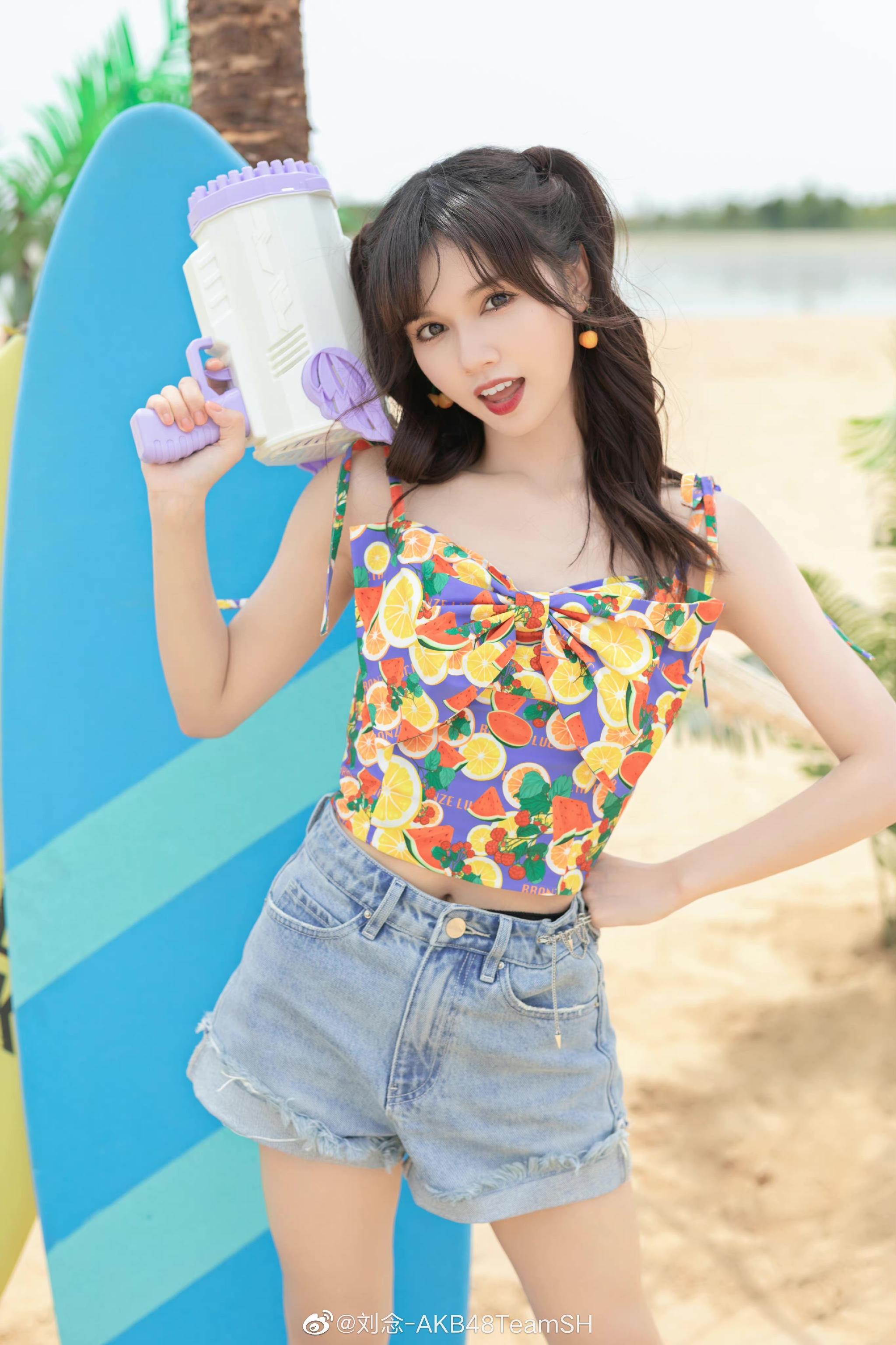 咱们就是一整个爱住飒飒的刘念了