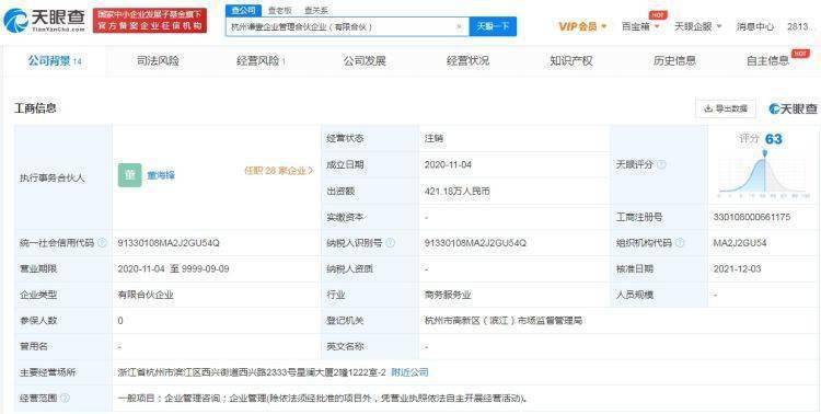 【原创】读创深夜档｜上热搜！薇娅夫妇合伙企业注销，网友：莫非怕查税？休闲区蓝鸢梦想 - Www.slyday.coM