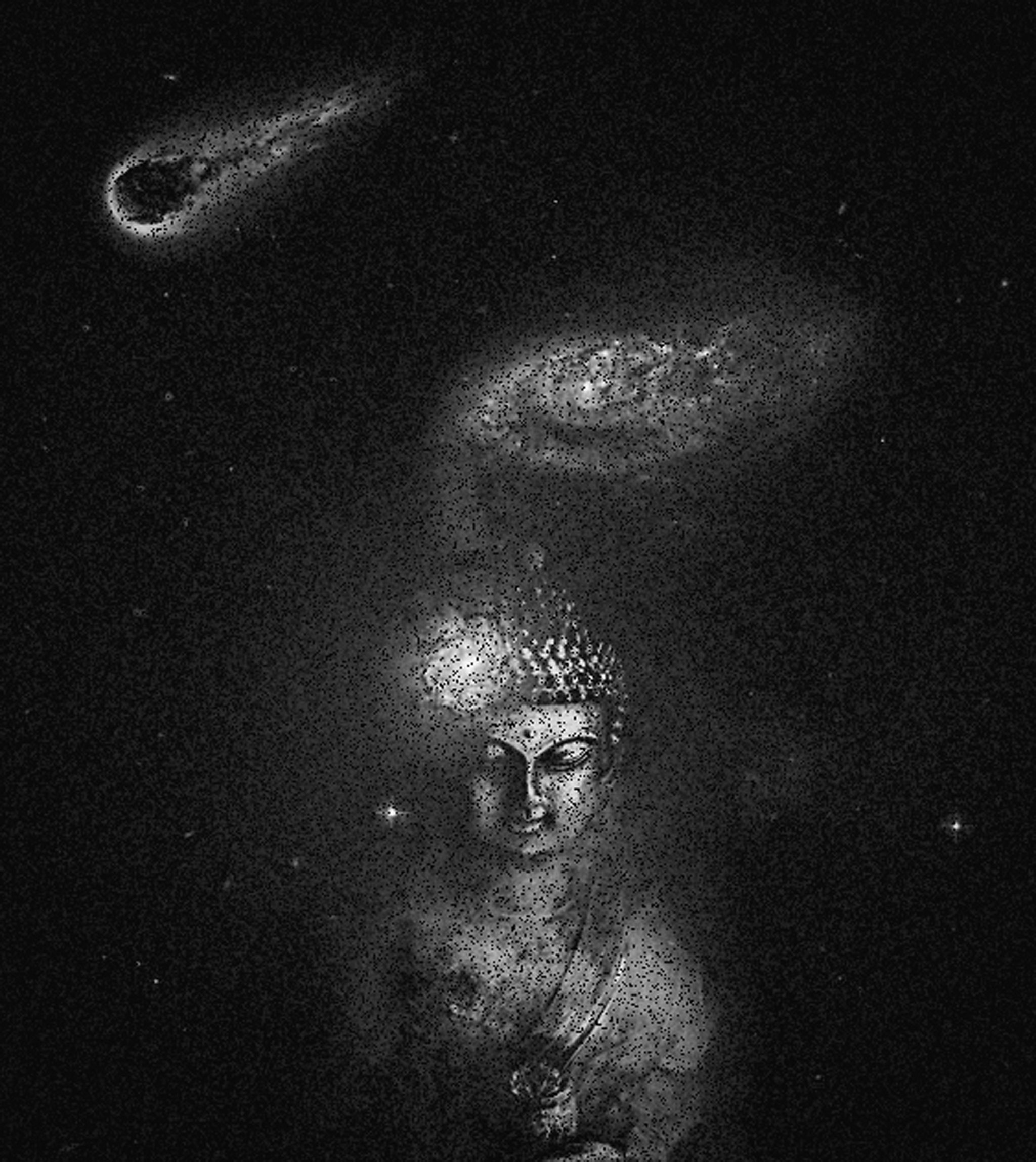 佛陀一种符号科幻一种思维宇宙一种度量