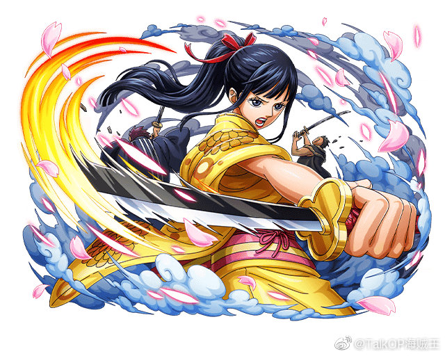 海贼王官方手游宝藏巡航新图-和之国角色-狂死郎(传次郎),小菊,牛