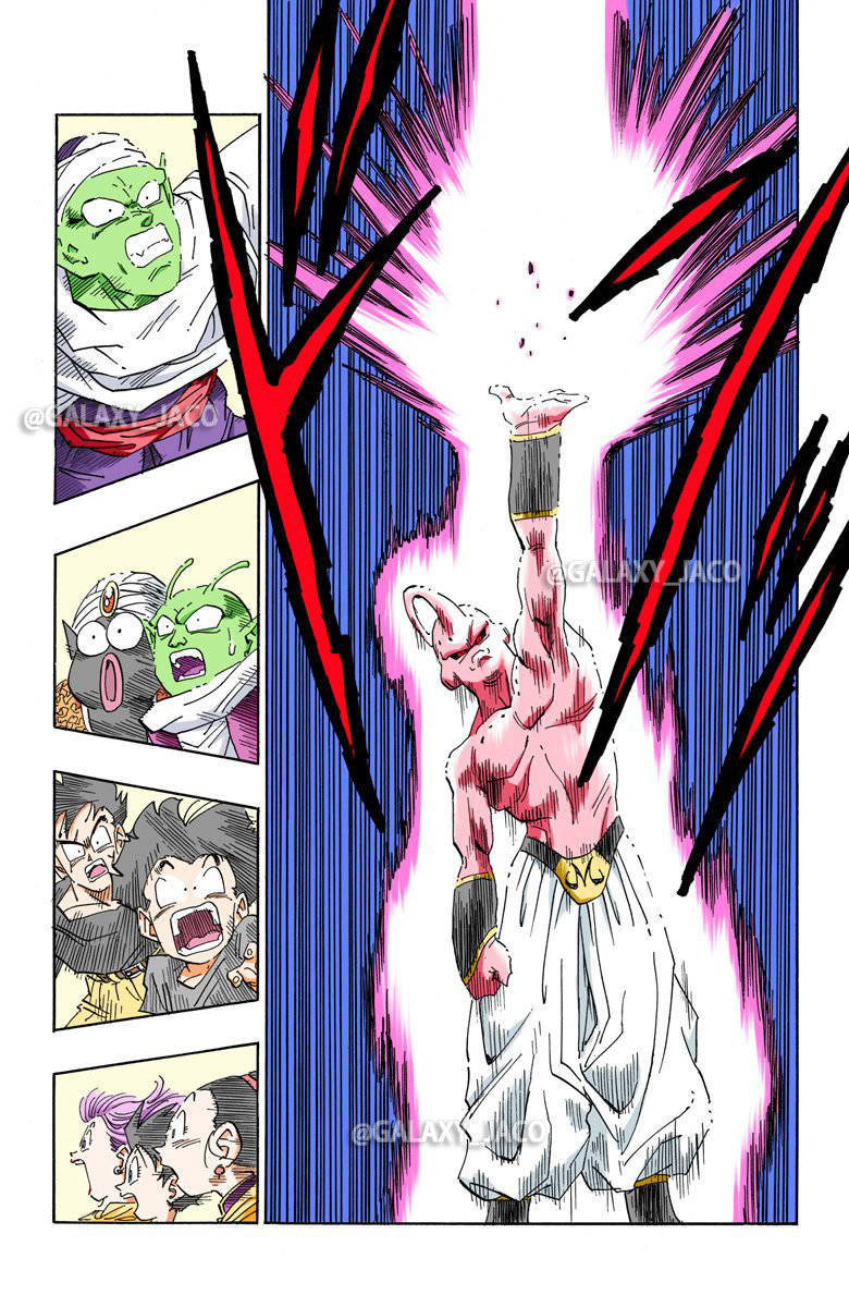 龙珠漫画全彩版魔人布欧篇第67话人类灭绝