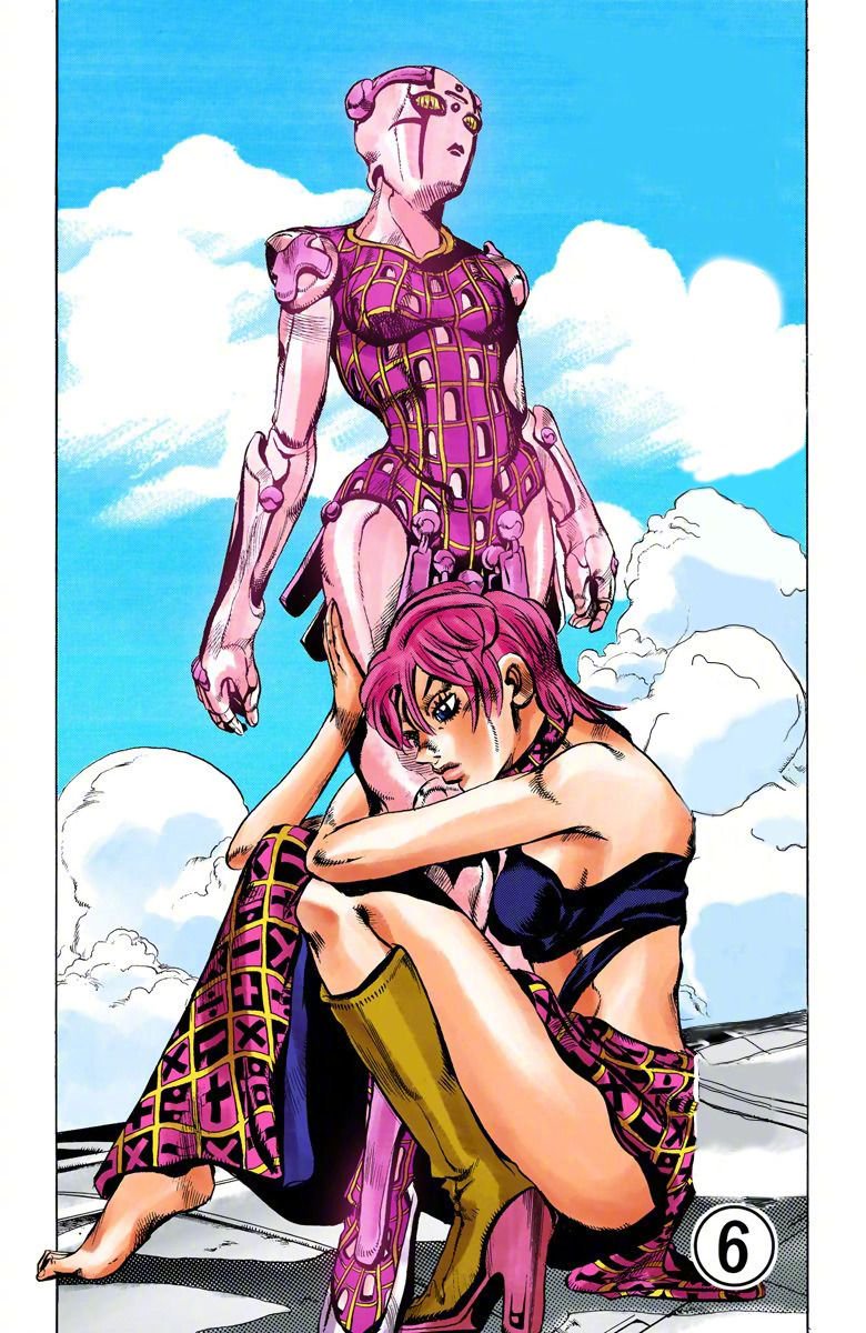 6月8日是「jojo的奇妙冒险 黄金之风」特莉休·乌纳的生日|乌纳|特莉