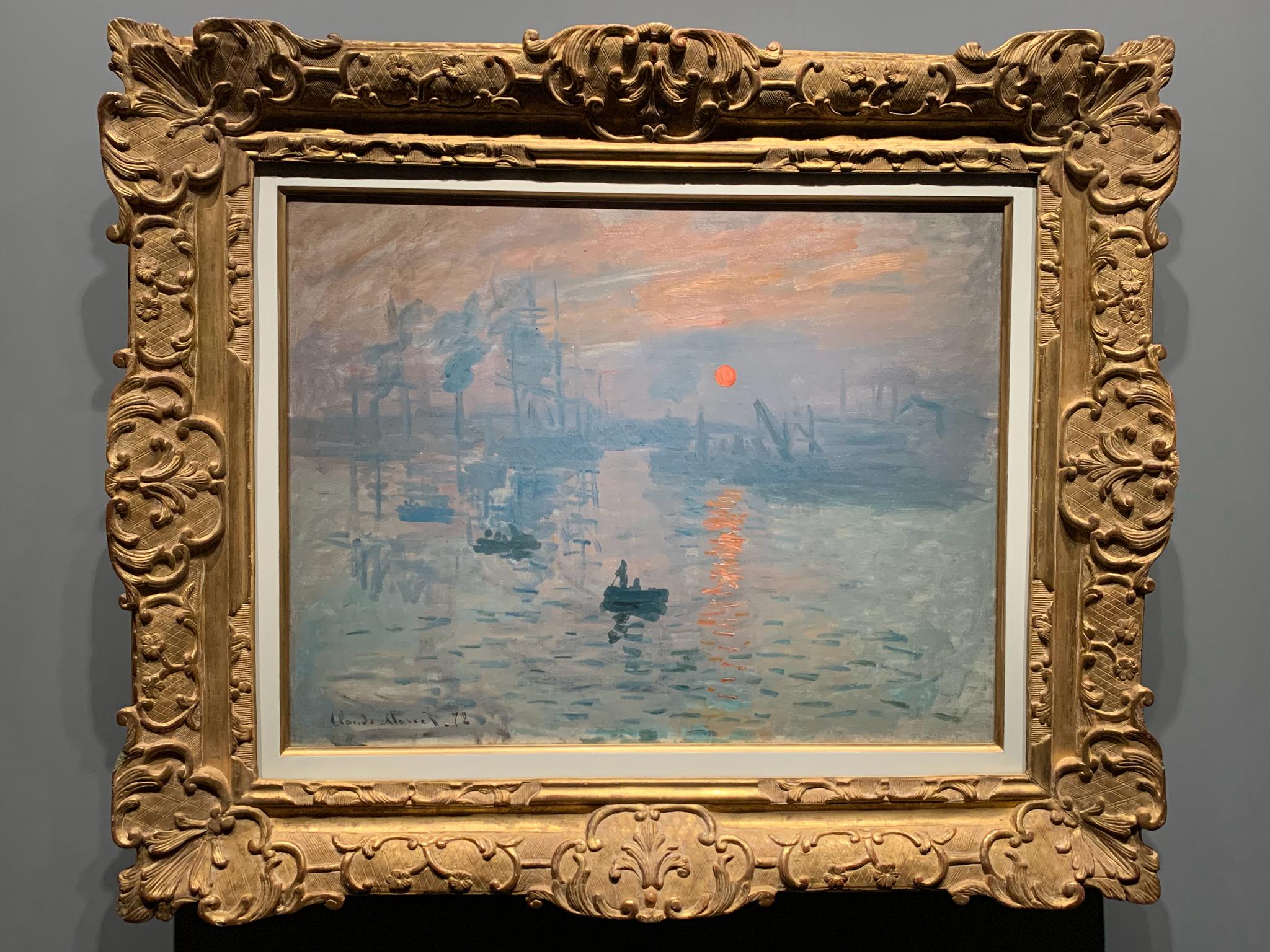 太阳日复一日升起错过巴黎 遇见上海 莫奈真迹·日出印象与那道触摸