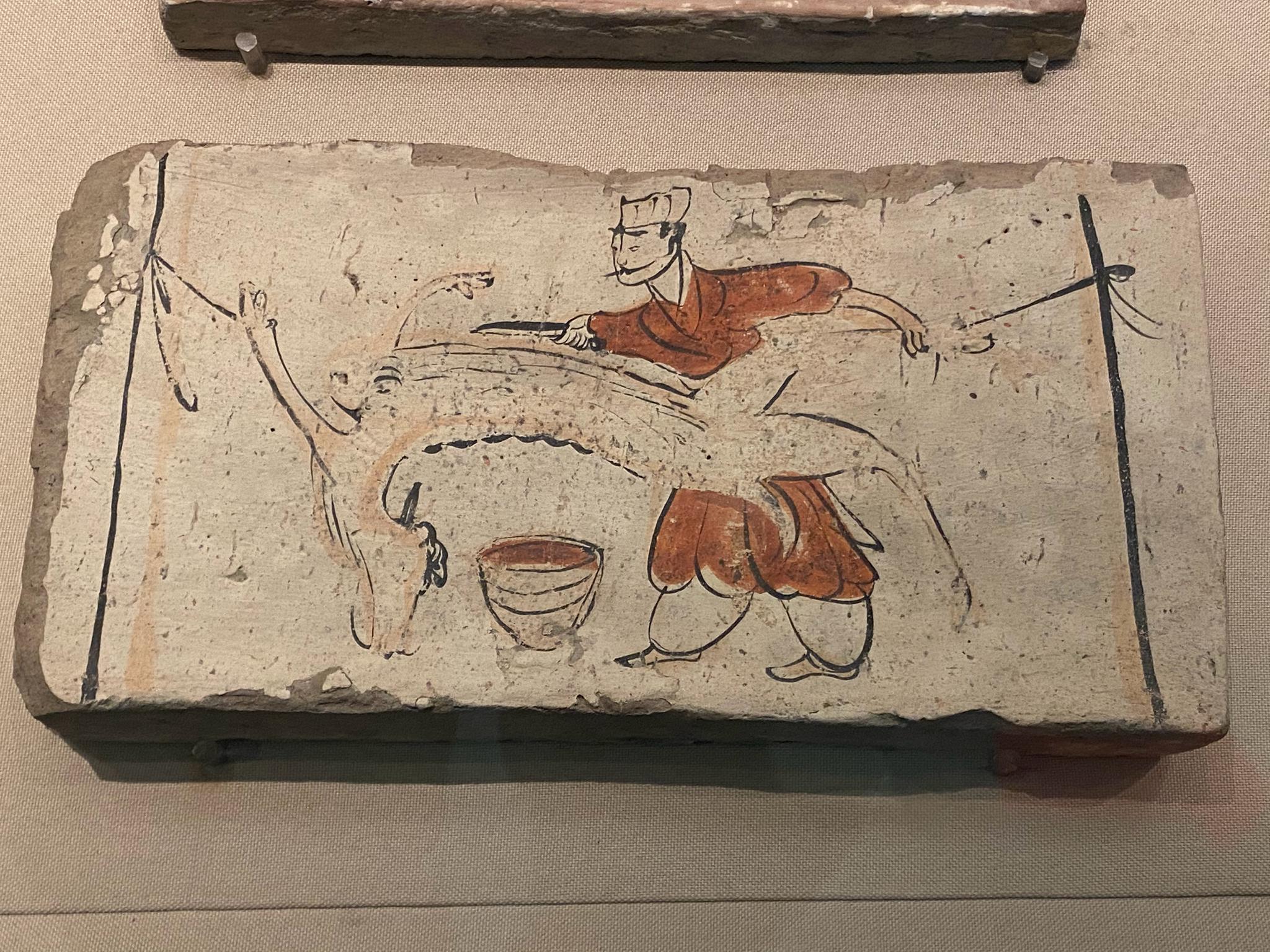 甘肃张掖高台县博物馆有专门的壁画砖展厅……_高清图集_新浪网