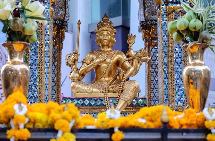 泰国曼谷的"四面佛"其实不是佛,而是一位神