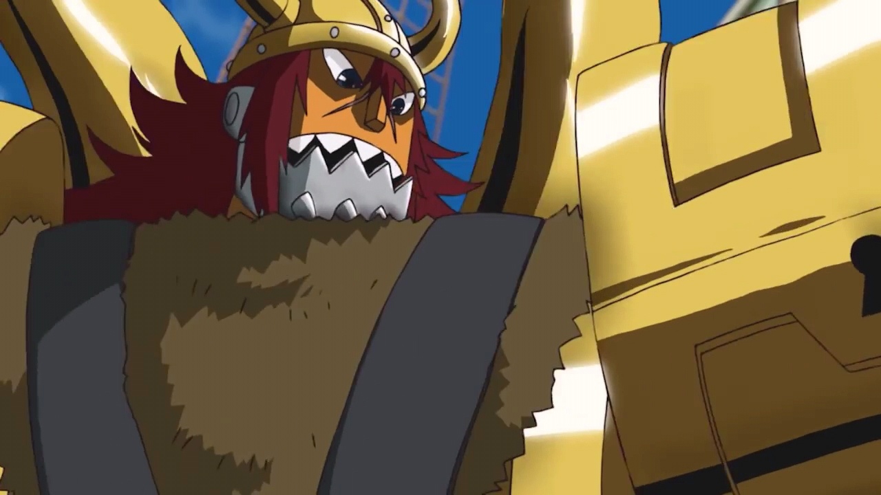 第六十话预告画面~维京兽vs奥列格兽_高清图集_新浪网