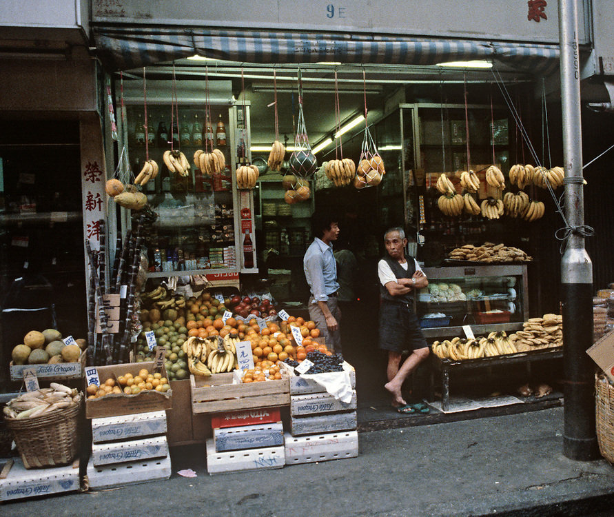 80年代的香港街頭alainlegarsmeur