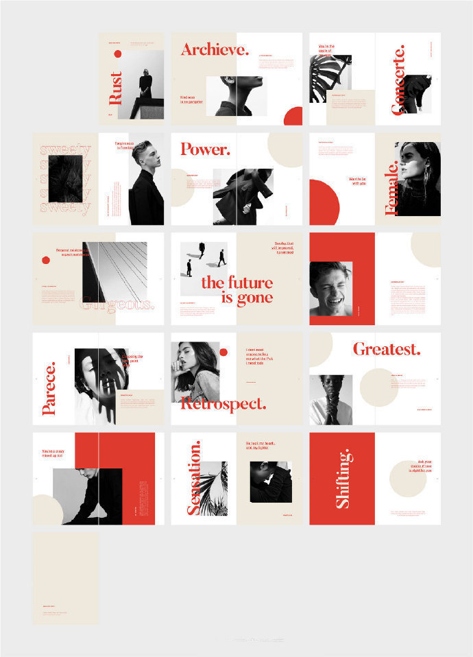 实用画册版式排版参考