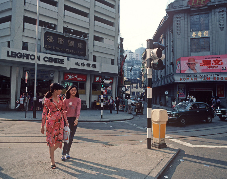 80年代的香港街头alainlegarsmeur