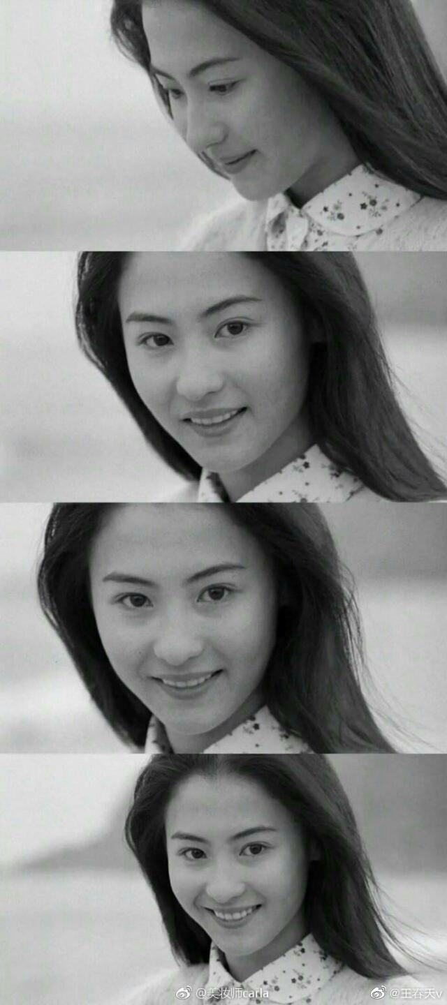 年轻时的张柏芝简直美到哭