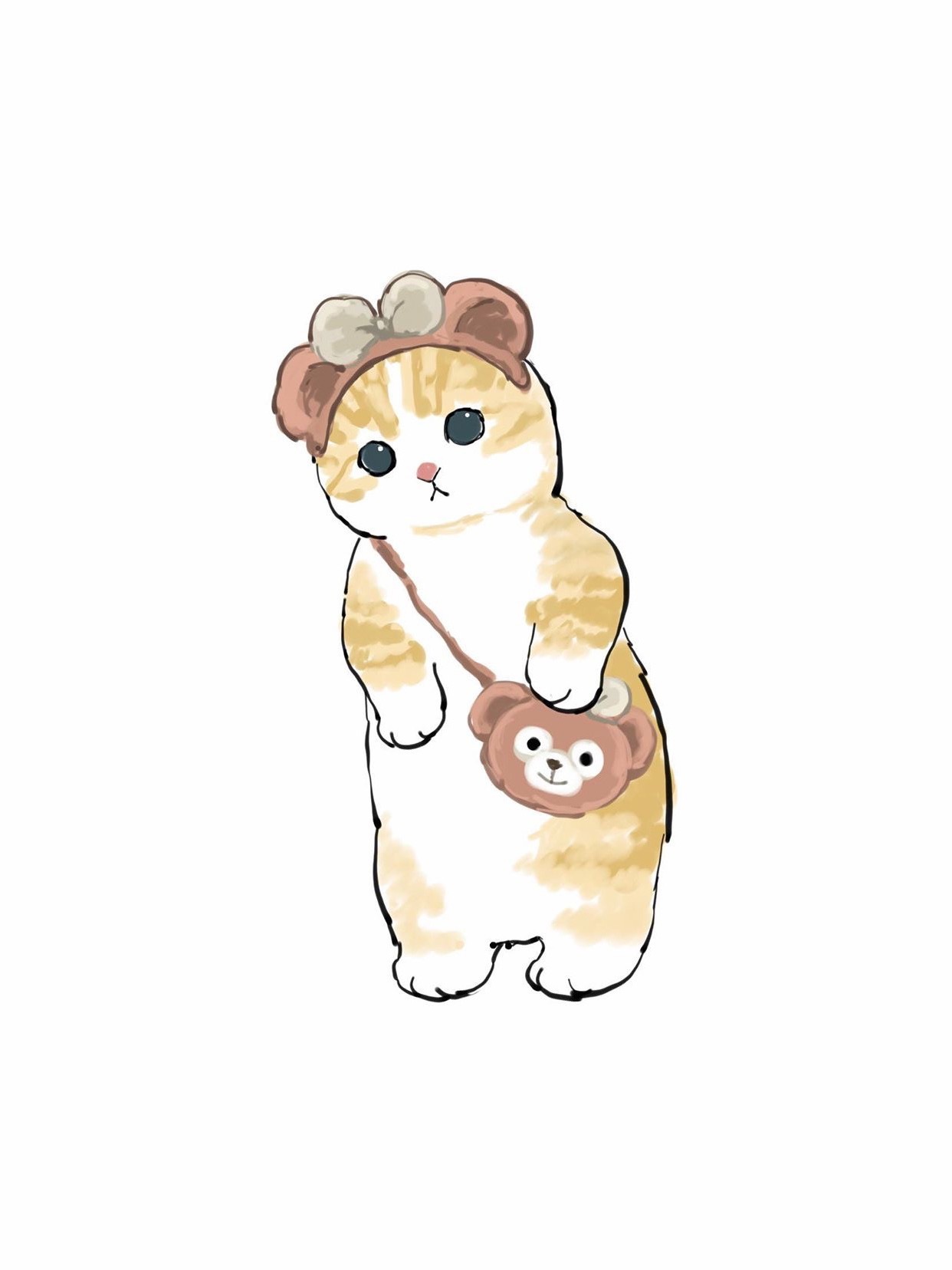 萌萌哒小小猫咪 太可爱啦～cr:mofu_sand