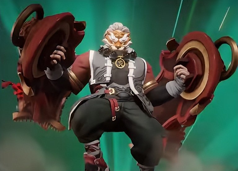 王者虎年限定皮肤对比之廉颇演虎御盾|虎神|廉颇|年兽_新浪新闻