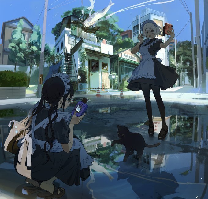 日本插画师 くっか twi.hamukukka_高清图集_新浪网