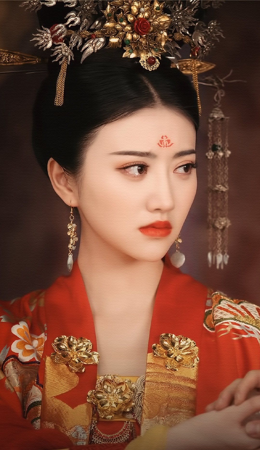 影视剧中古风红衣女子群像 一袭红衣,冷艳妖异.